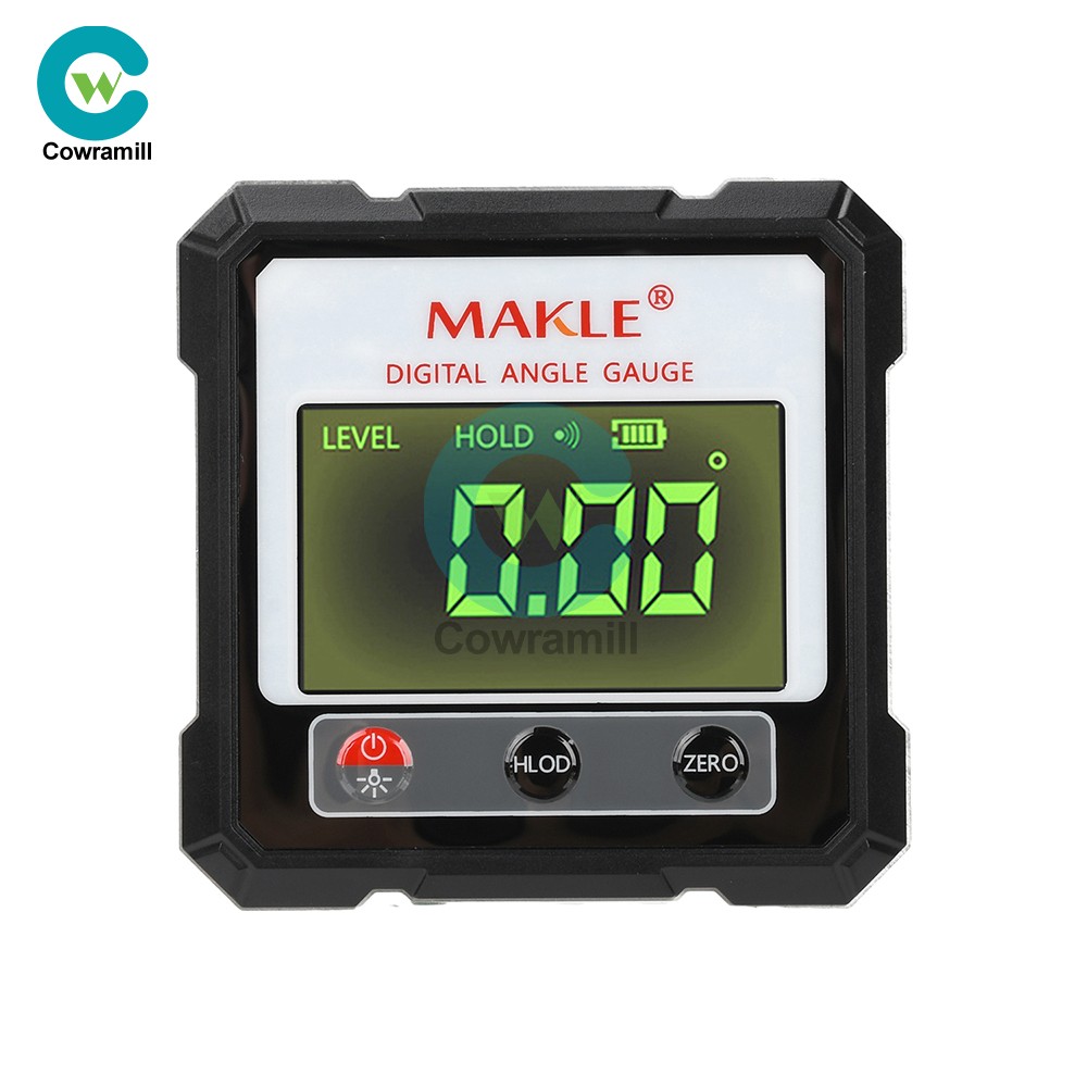 360° Magnetic Digital Level Angle Finder Protractor Inclinometer Rechargeable