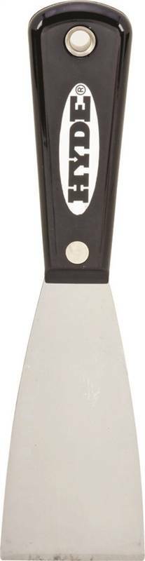 NEW HYDE TOOLS 02300 QUALITY 2" INCH STIFF PUTTY KNIFE 6961346