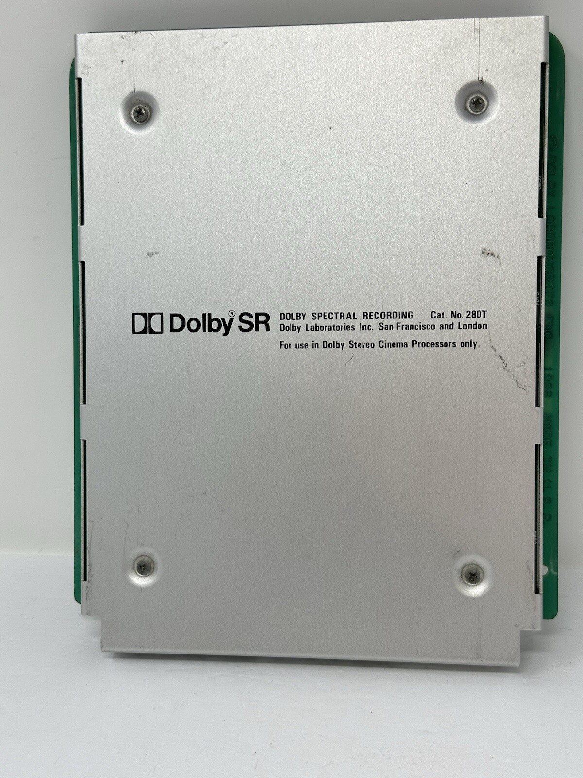 Dolby SR Spectral Recording  Noise Reduction Cat. No. 280t Module Stereo Cinema
