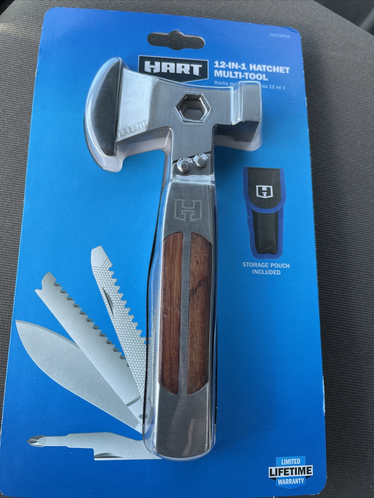 HART 12-in-1 Hatchet Multi-Tool with Storage Pouch