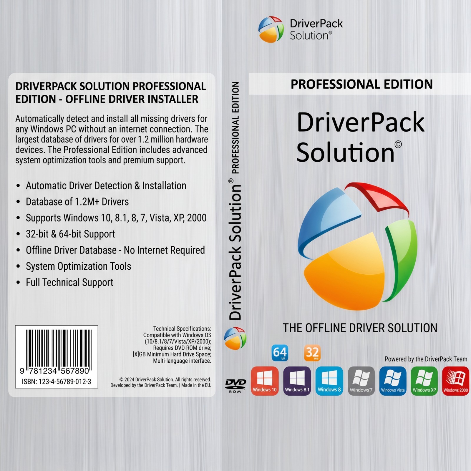 Driver Pack 2026 Automatic Driver Installation Win 11, 10, 8.1, 8, 7, Vista, XP