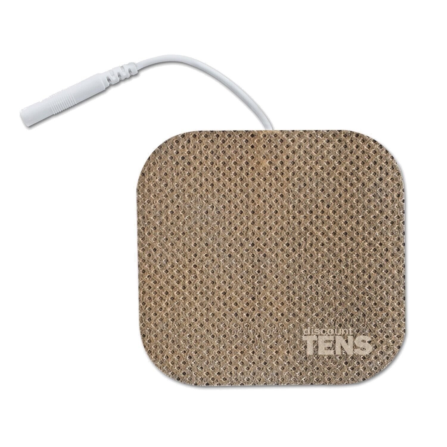 TENS Wired Electrodes Compatible with TENS 7000 & TENS 3000 - 2"x2" 20 Pack