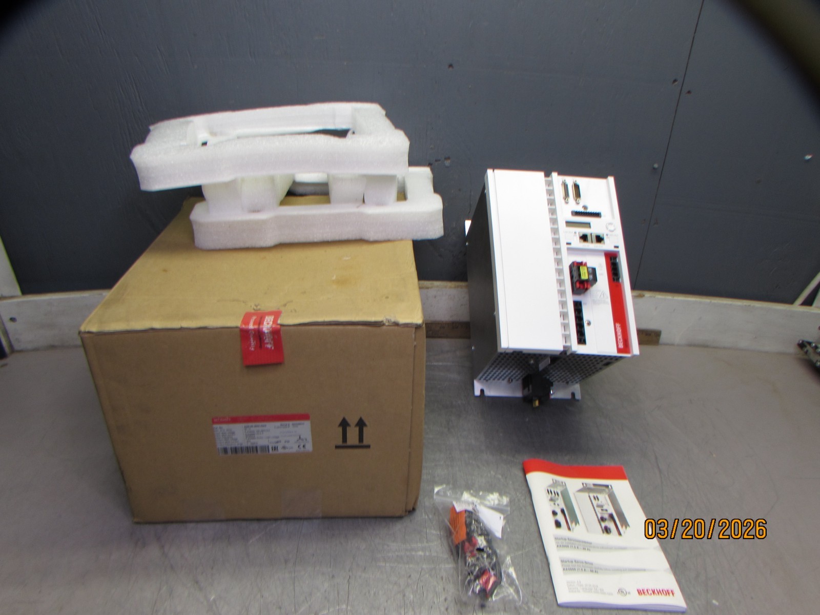 New! Beckhoff AX5140-0000-0202, Servo Drive, 3ph/ 100-480V/43.2A, MAKE OFFER!