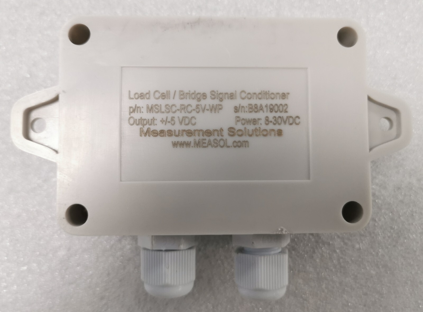 +/-5 VDC Signal Conditioner for Load Cell or other Wheatstone Bridge sensor