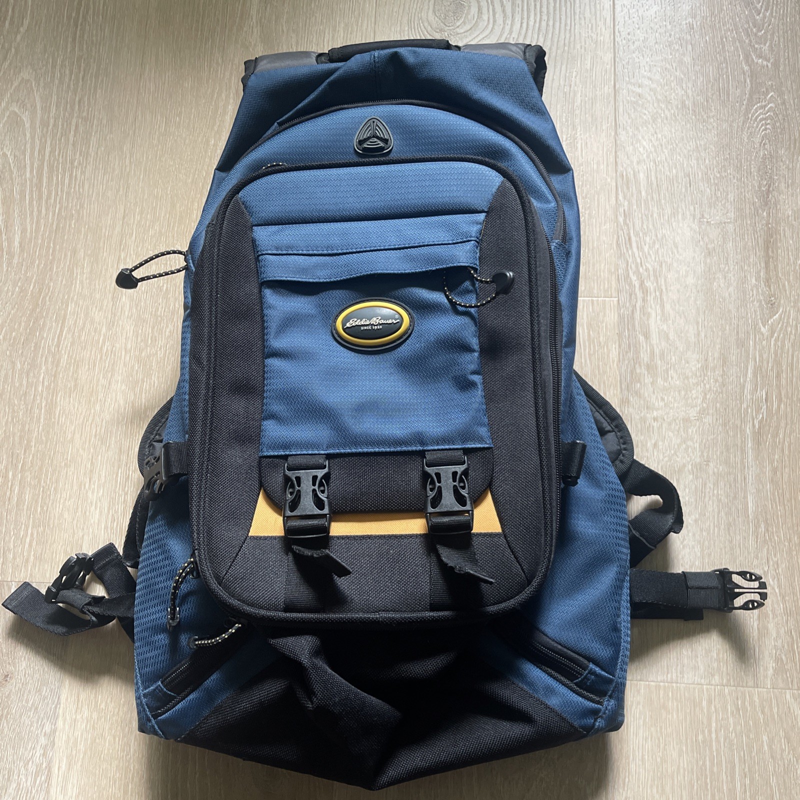 Vintage EDDIE BAUER Hiking Backpack Daypack Travel Camping Outdoor Gorpcore Y2K