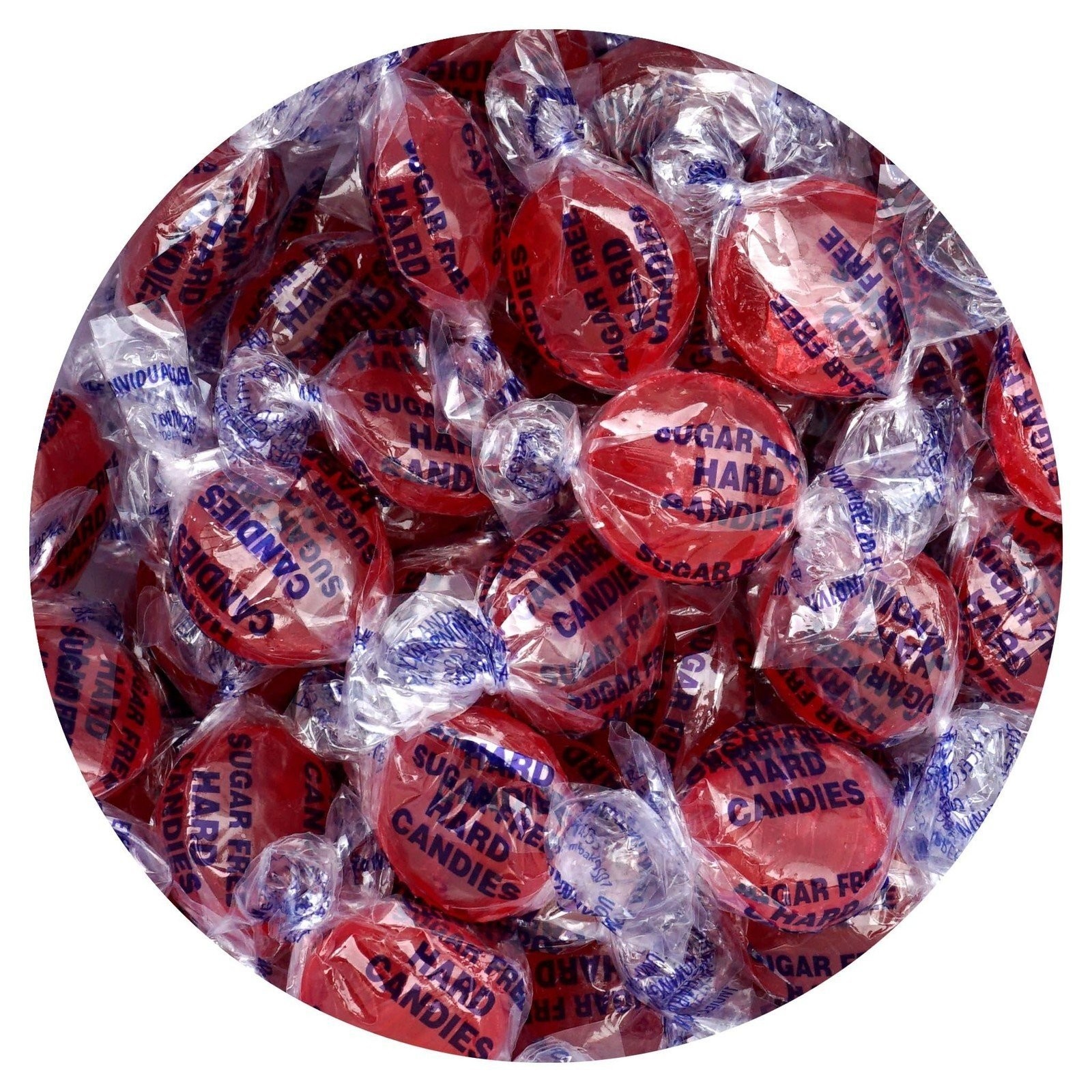 Arcor Sugar Free Cinnamon Hard Candy Discs, 1 Pound Bulk Bag (Approx. 70...