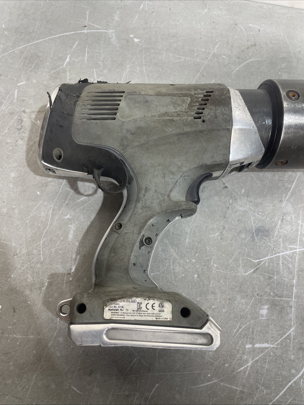 Hytorc BTM 2000 Doc 1 Inch Torque Impact Gun.