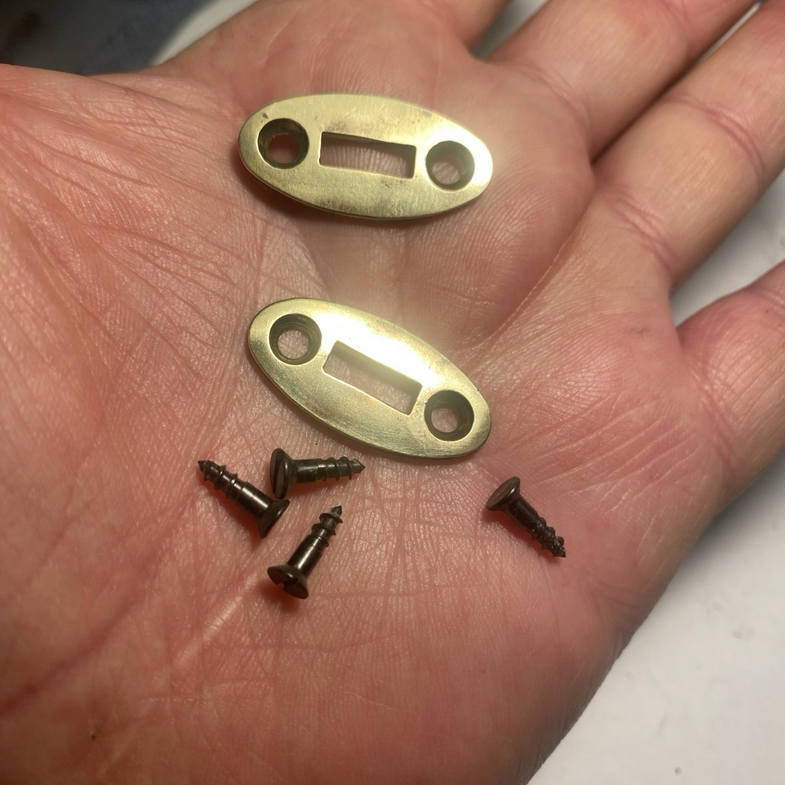 Investarms Hawken Muzzleloader Brass Wedge Plates With Screws.