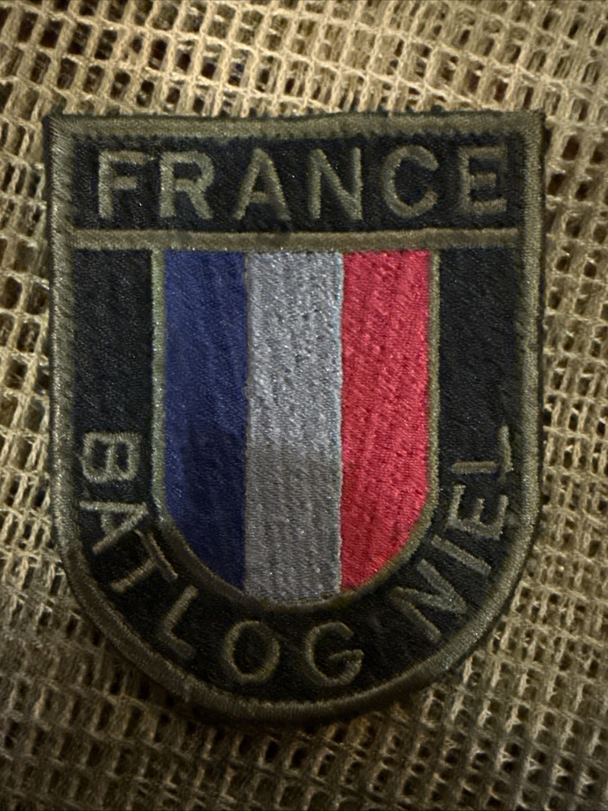 France French Task Force 3” Battle Group Patch-Batlog Niel, Afgan War!