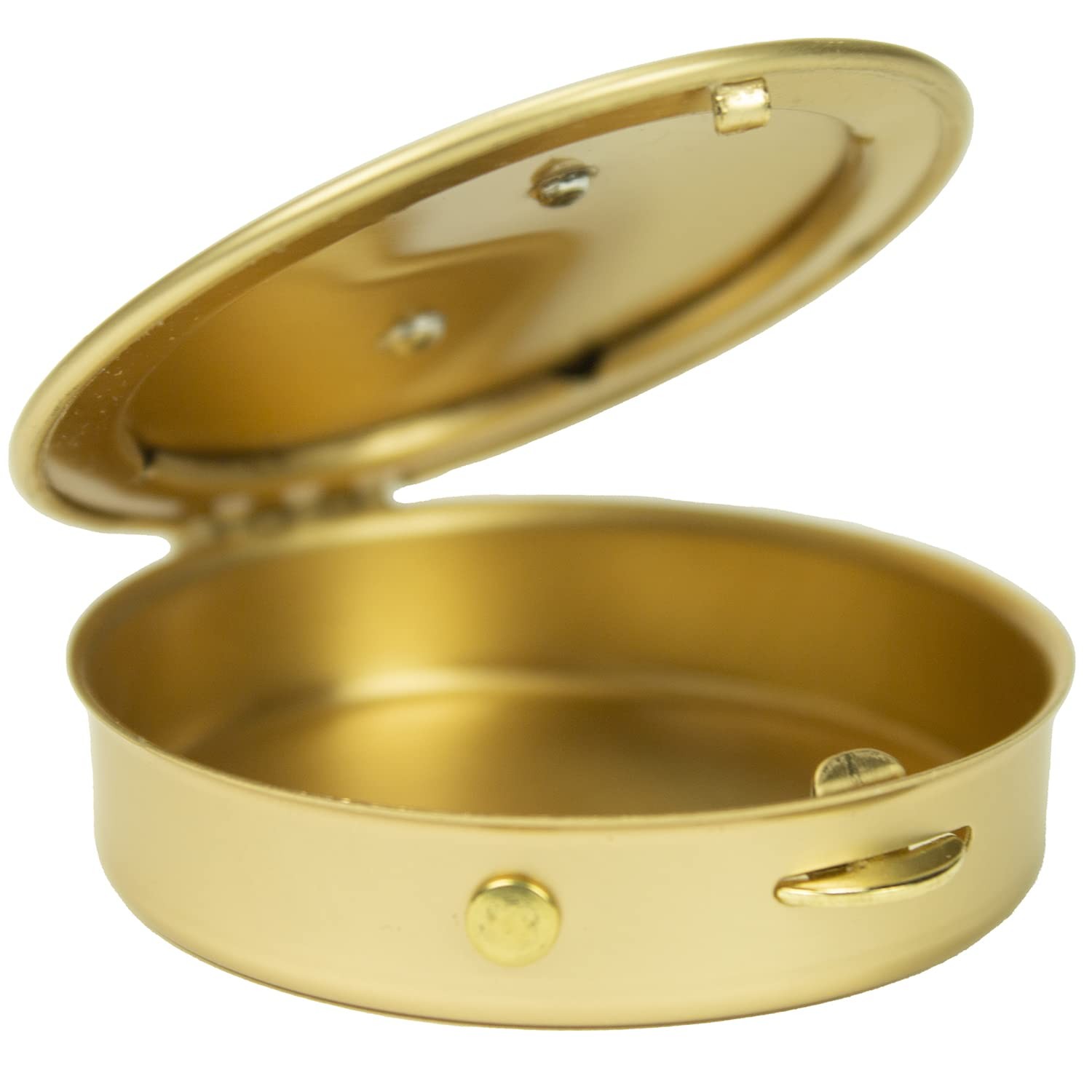 Abbey & CA Gift Gold Latin Cross Pyx Container