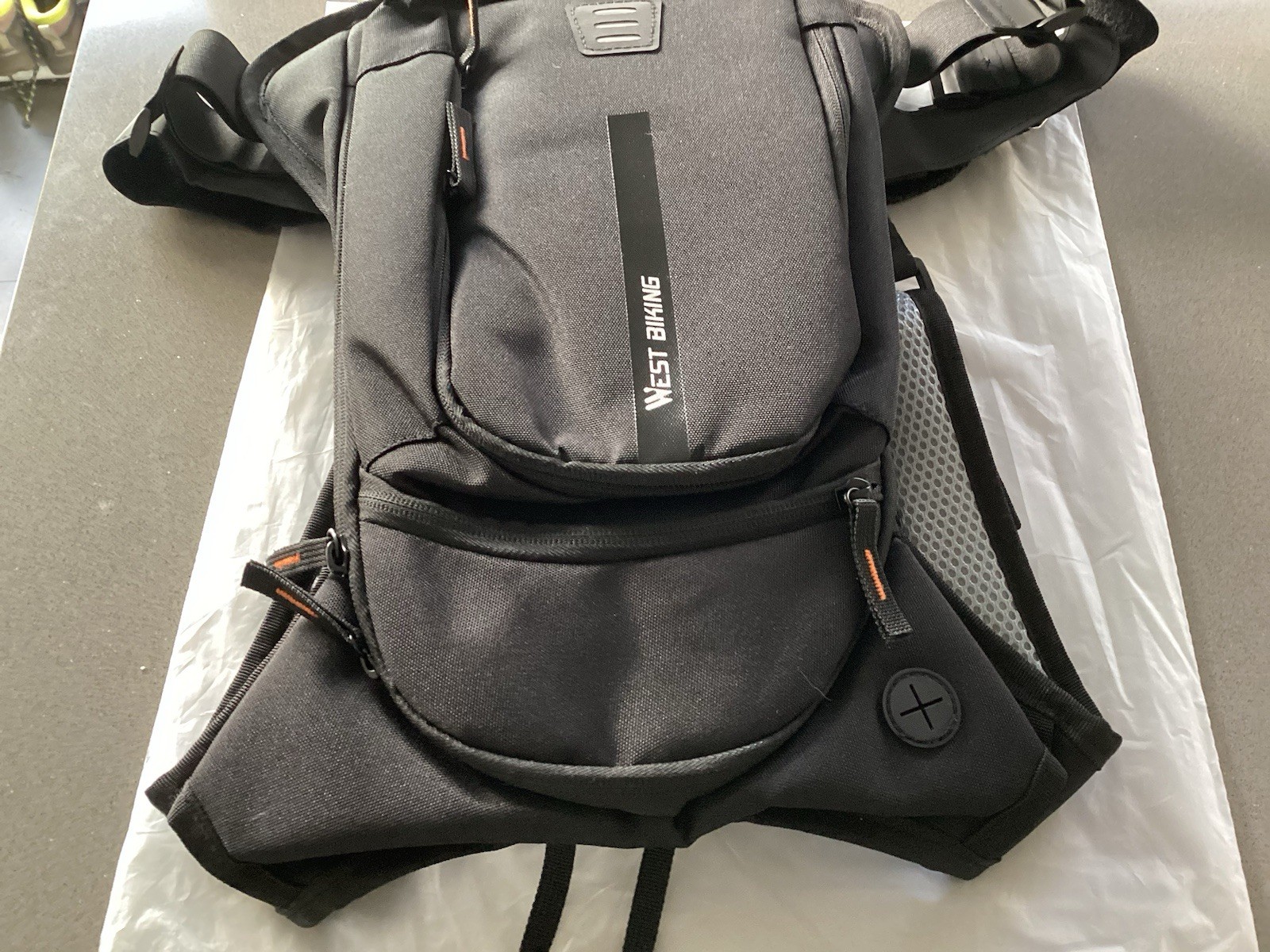 Motorbike backpack 10L