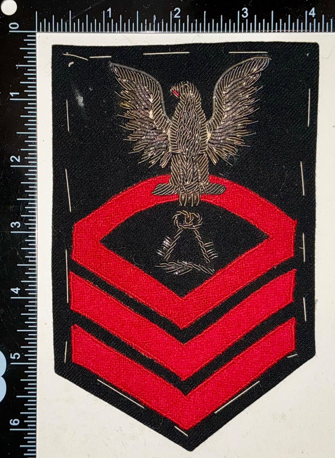 USN US Navy Commissary Steward Chief Petty Officer CPO BULLION Rate Patch