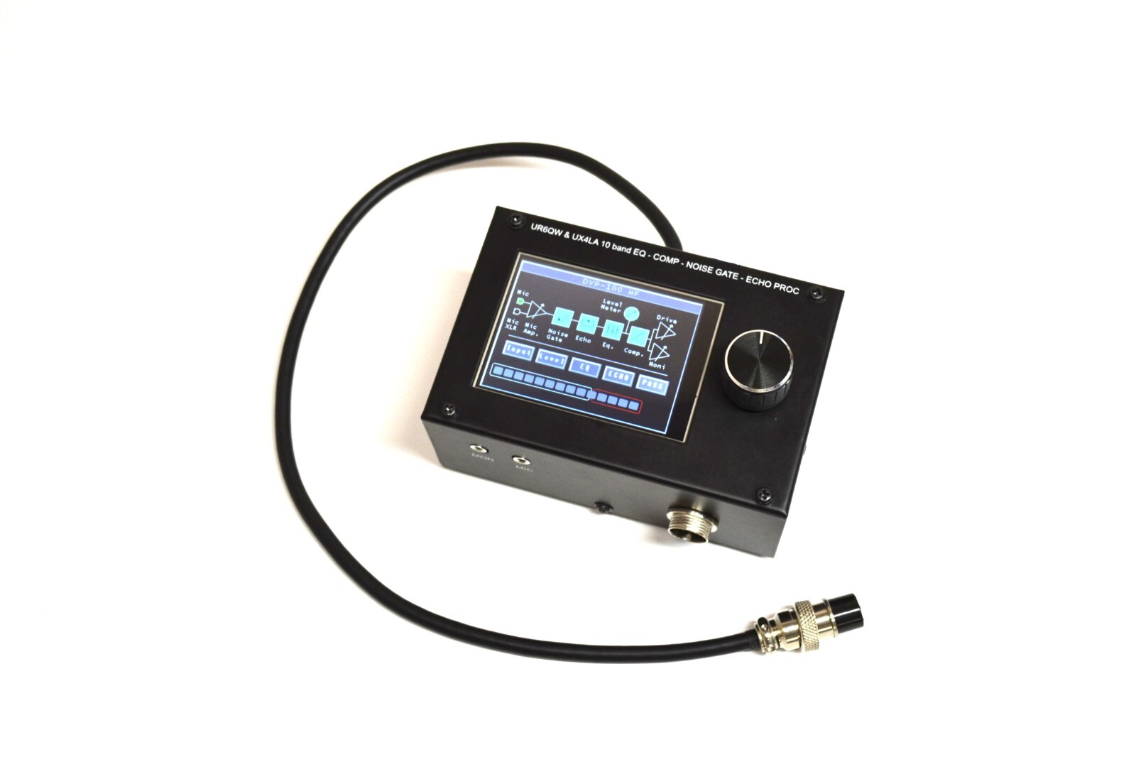 CB Radio Cobra Galaxy Uniden Stryker Magnum 10 Band Microphone Sound EQ 4pin
