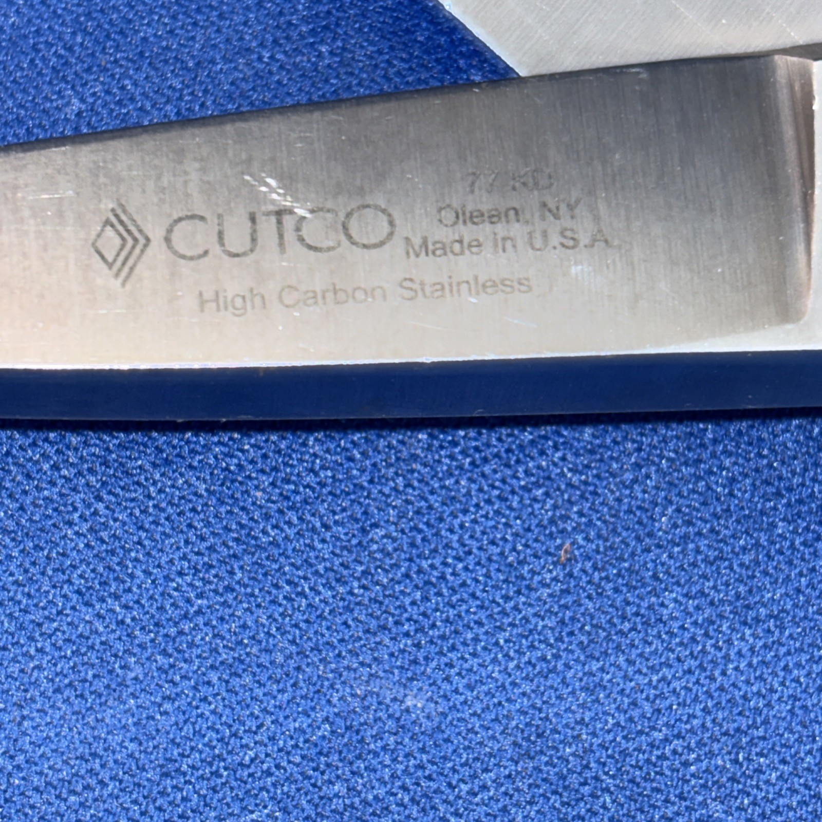 Cutco Super Shears All Purpose Kitchen Scissors # 77 KD Black Handled - READ