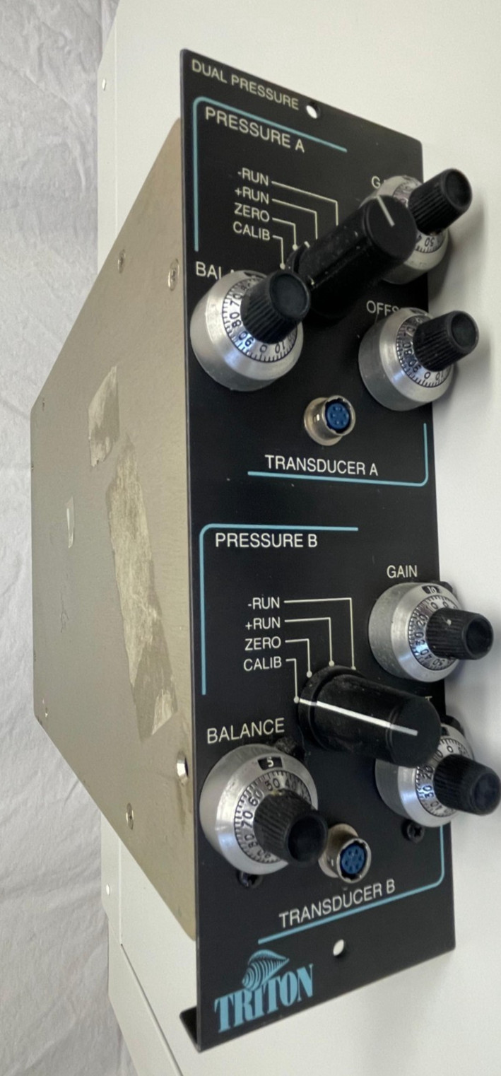 TRITON TECHNOLOGY, INC. 1056 Dual Pressure Transducer Module