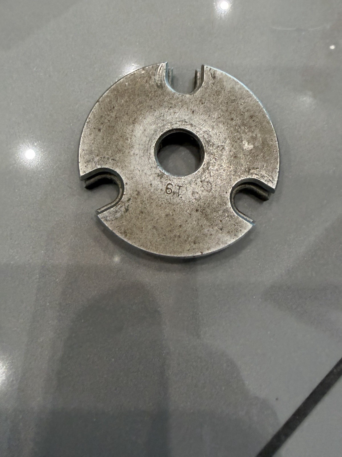 90665 Lee Pro 1000 Progressive Press Shell Plate #6 Used