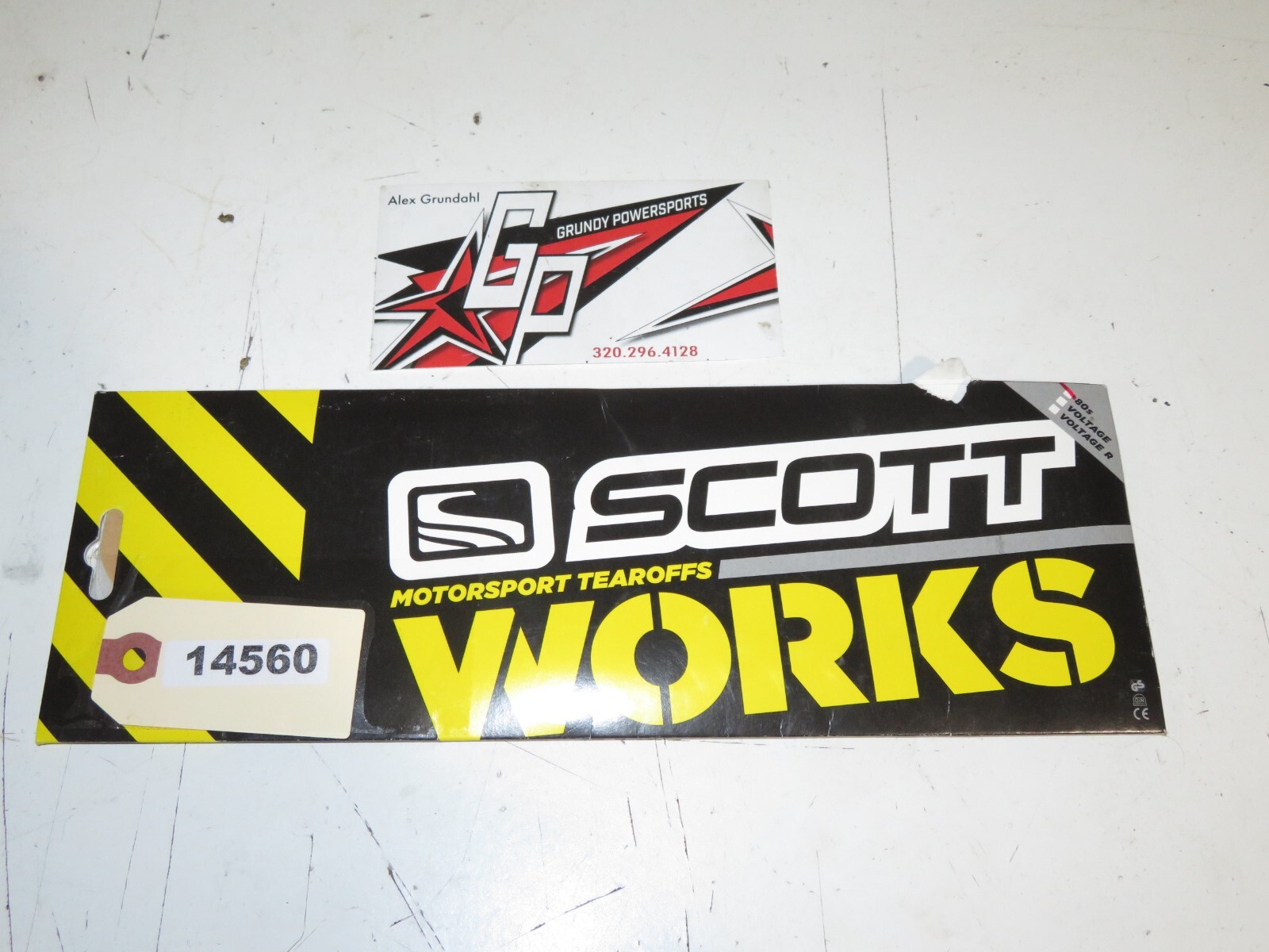Scott USA - New Works Tearoff 80'S 20 Pack Qty 1 - 2602-0098 / 205159-223