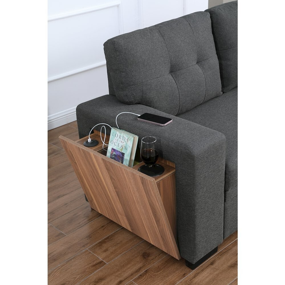 Devion Dark Grey Armrest Replacement