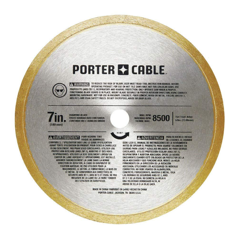 PORTER-CABLE PCE980 Wet Tile Saw