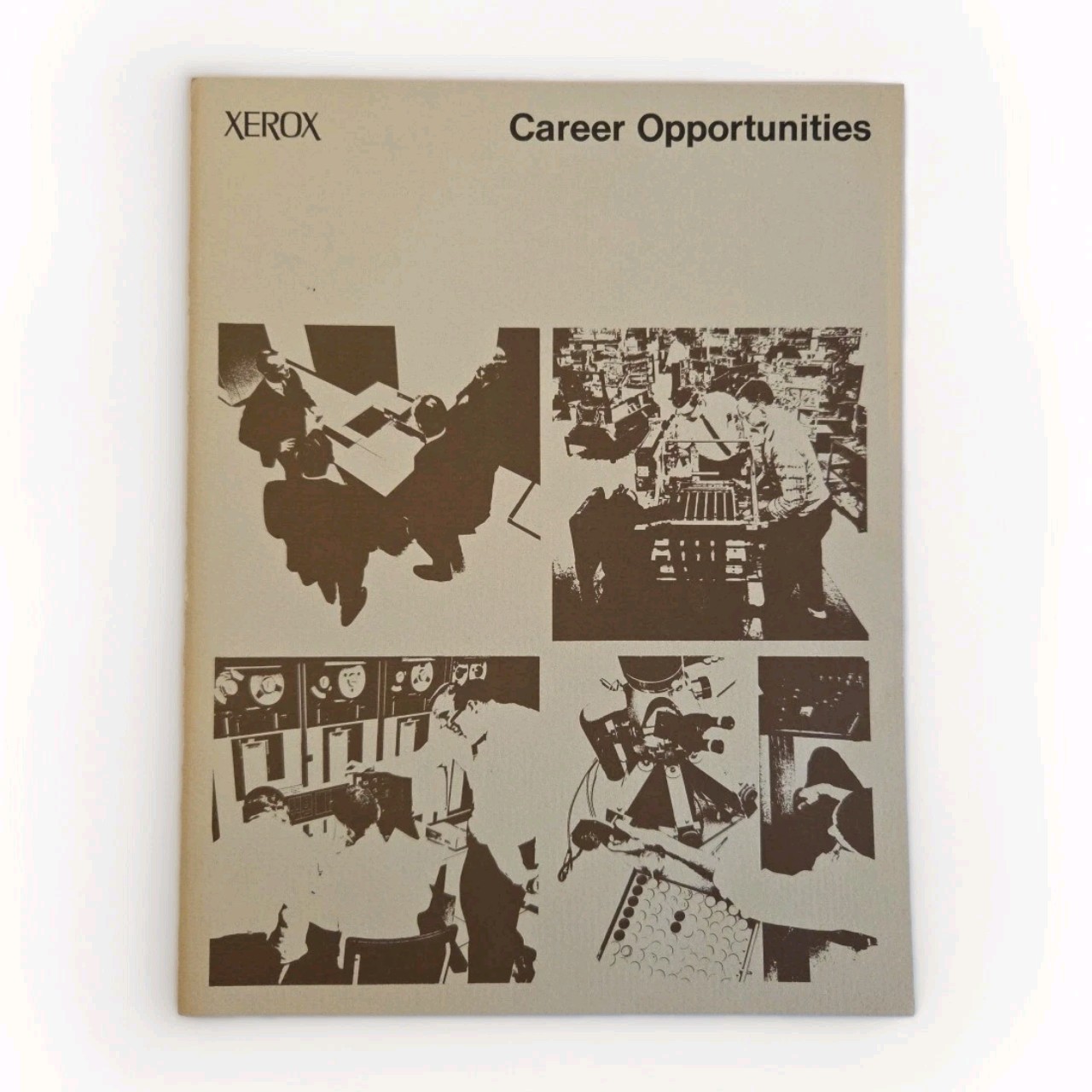 Vintage Xerox Career Opportunities Brochure 1960's Rochester NY