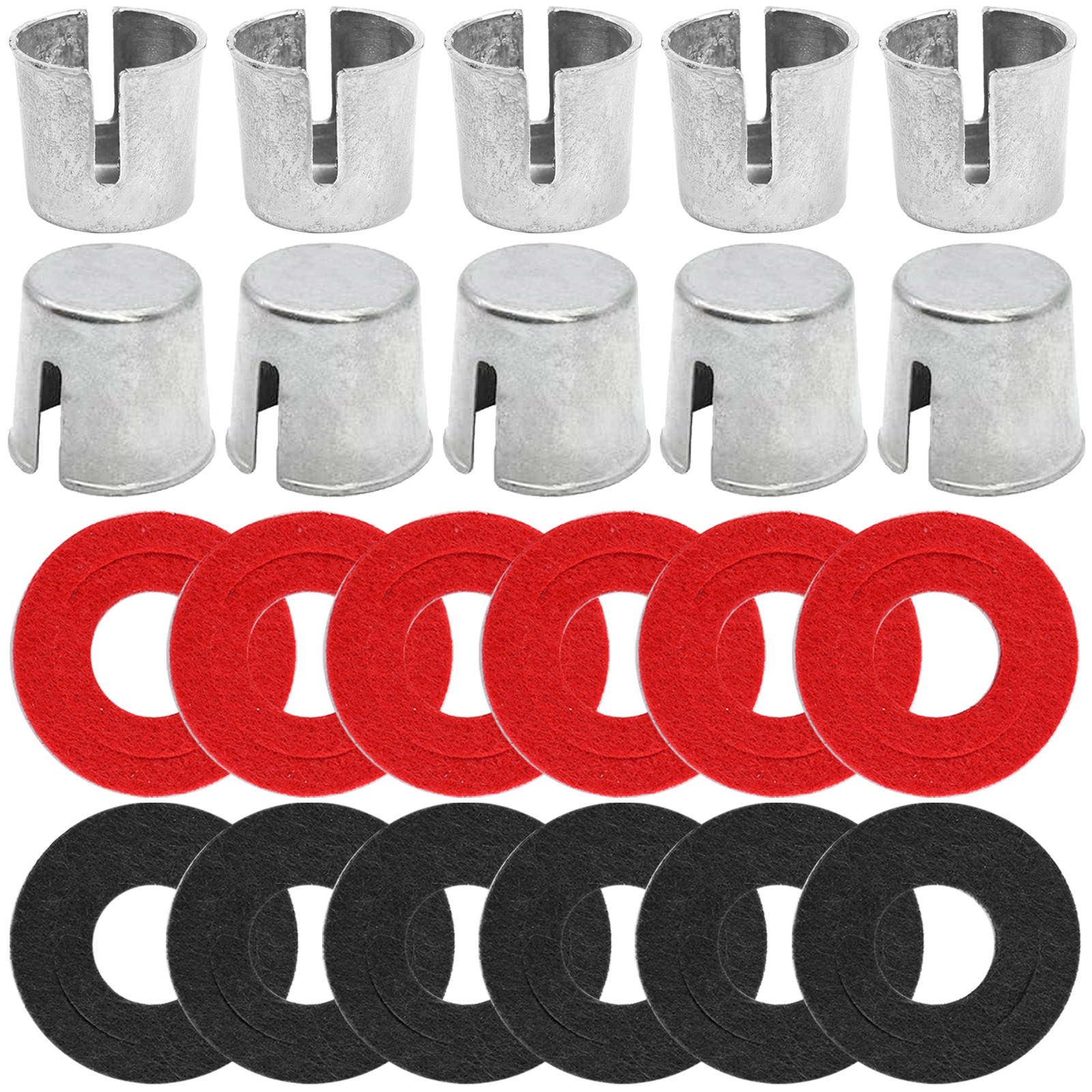 10x Post Terminal Battery Shims12x Washers Lead Terminal Caps Top Post Battery
