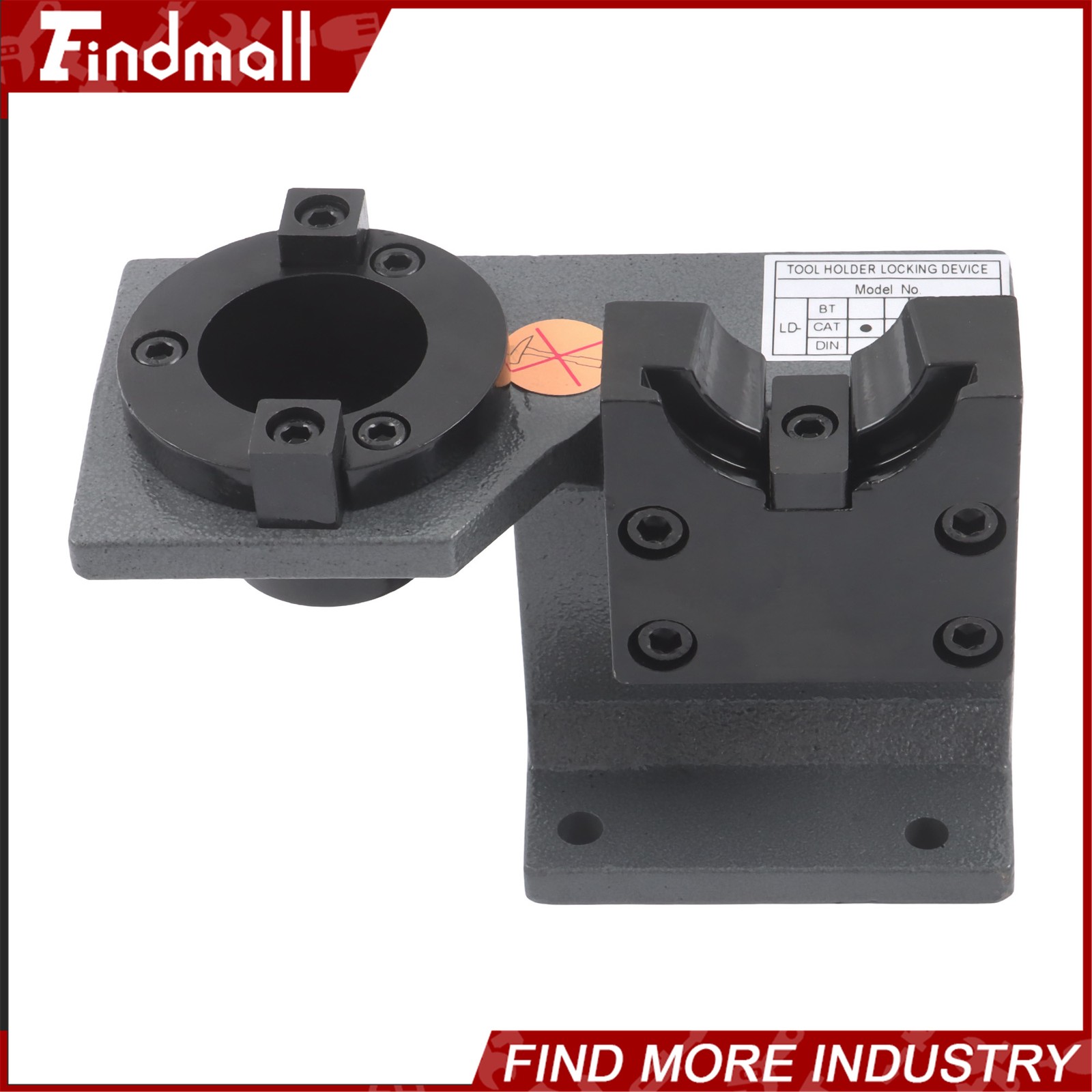 Findmall CAT 40 UNIVERSAL CNC TOOL HOLDER TIGHTENING FIXTURE