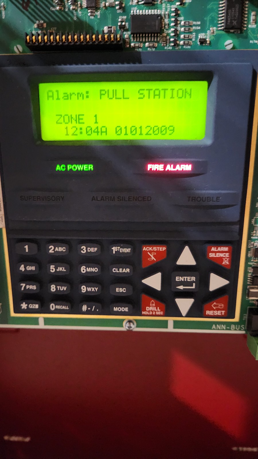 *Read Desc* - Fire-Lite MS-10UD-7 Conventional Fire Alarm Control Panel - Used