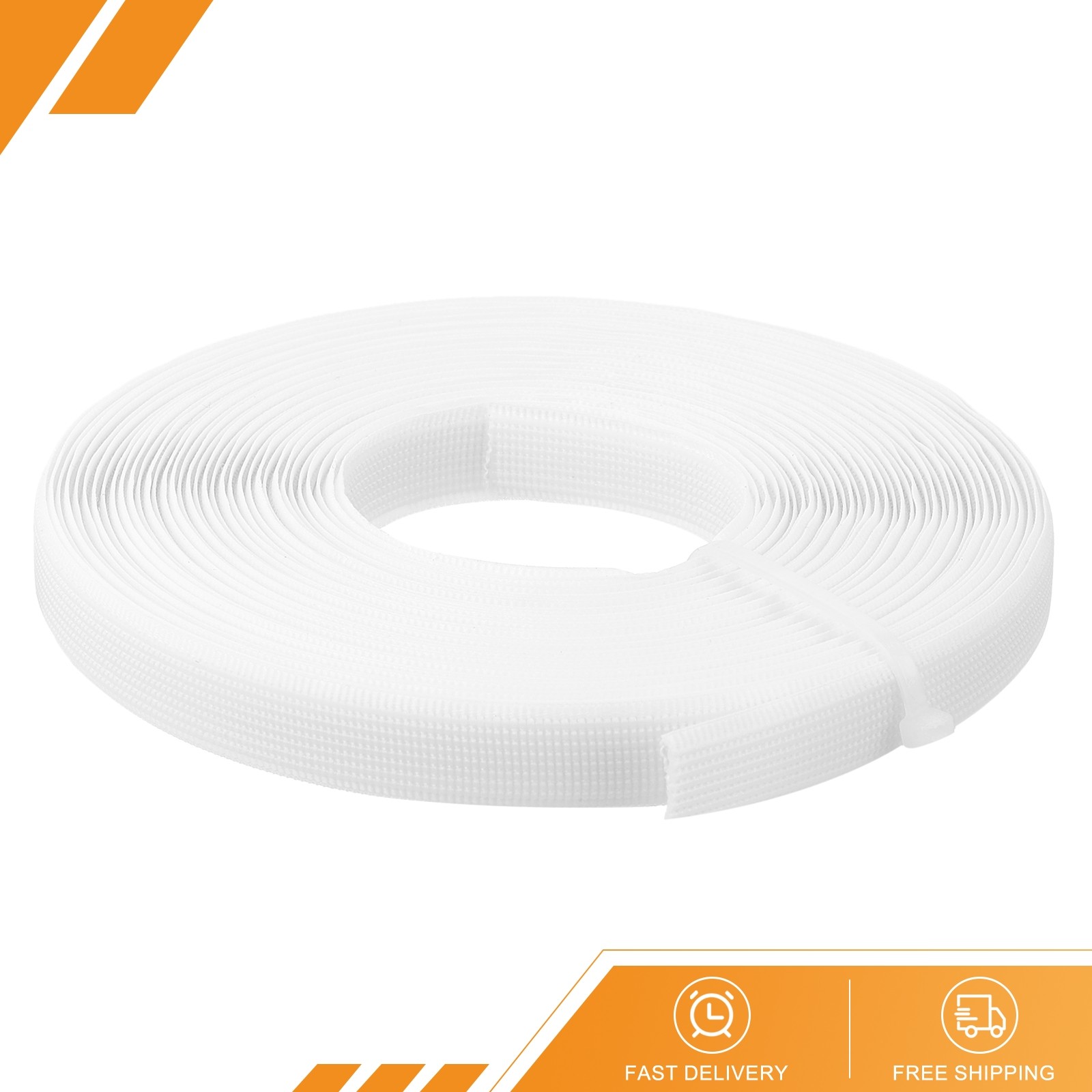 10 Yards 12mm - Polyester Sew-Through High-Density Corset Boning White