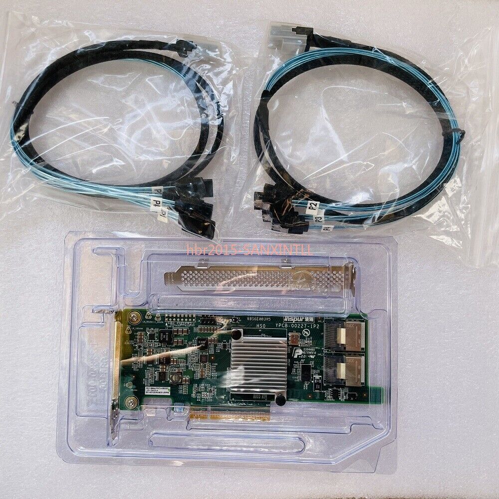 INSPUR 9207-8i PCIE3.0 6Gbps HBA LSI FW:P20 IT Mode ZFS FreeNAS unRAID 2SFF-8087