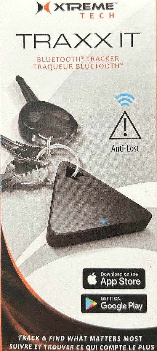 XTREME Tech Traxx It Keychain Bluetooth Tracker Open Box *Stocking Stuffer*