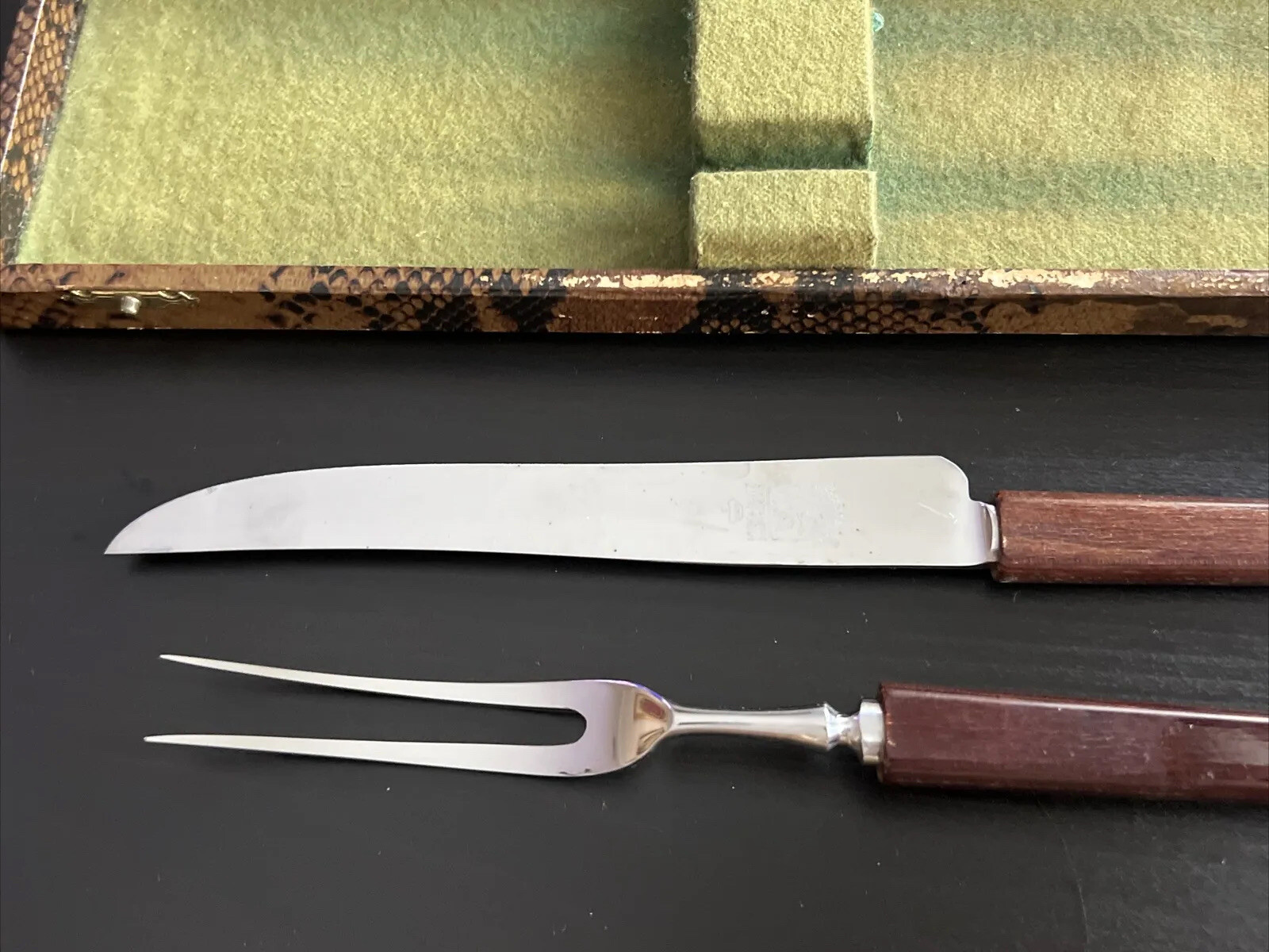 Vintage Kirk & Matz Sheffield Stag 2 Piece Set