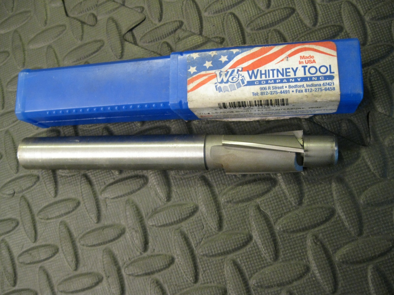 29/32" Interchangeable Pilot Counterbore 5/8" Pilot Whitney Tool Co. USA