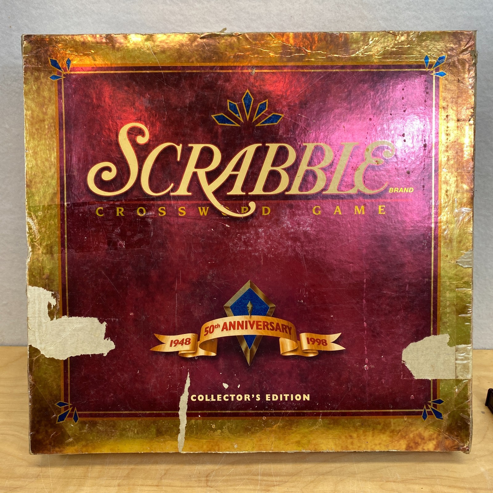 Scrabble  50th Anibwesary Tiles And individual replacement Parts