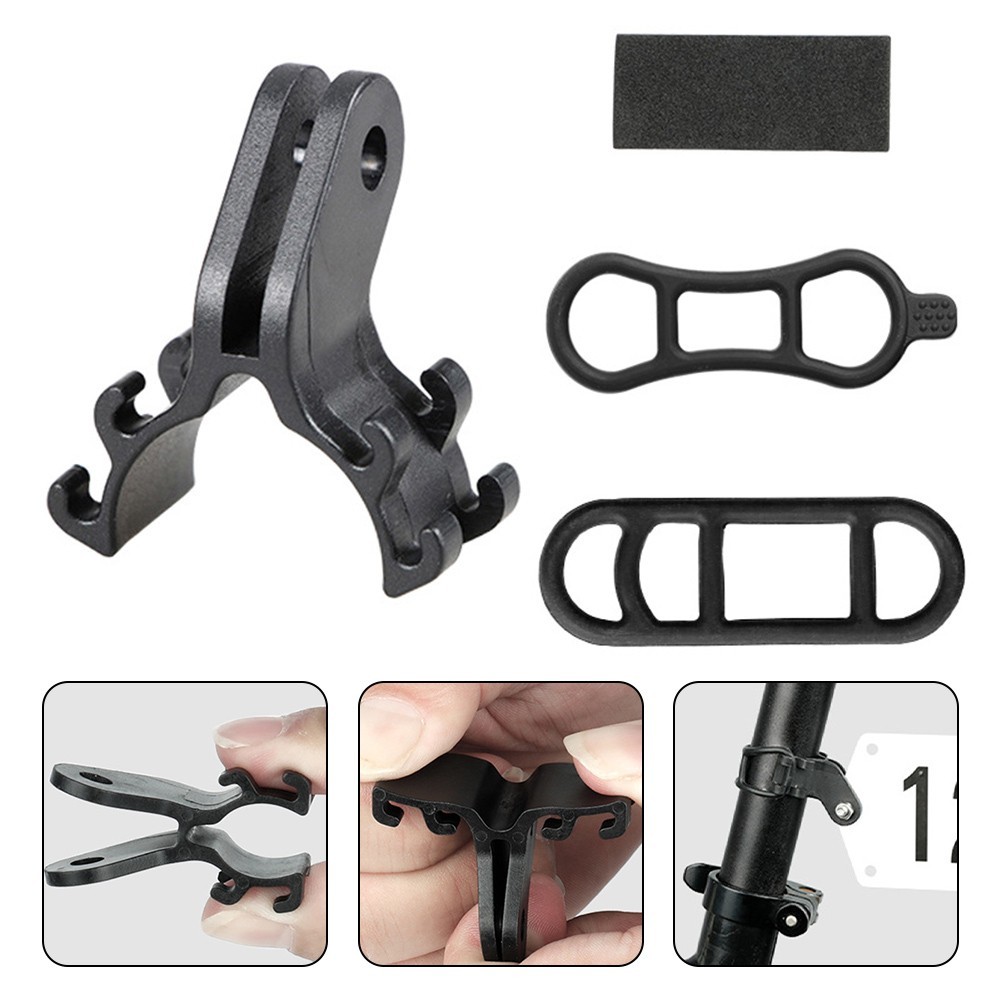 Flashlight Holder for MTB Road Bikes Lightweight and Practical Clip Mount