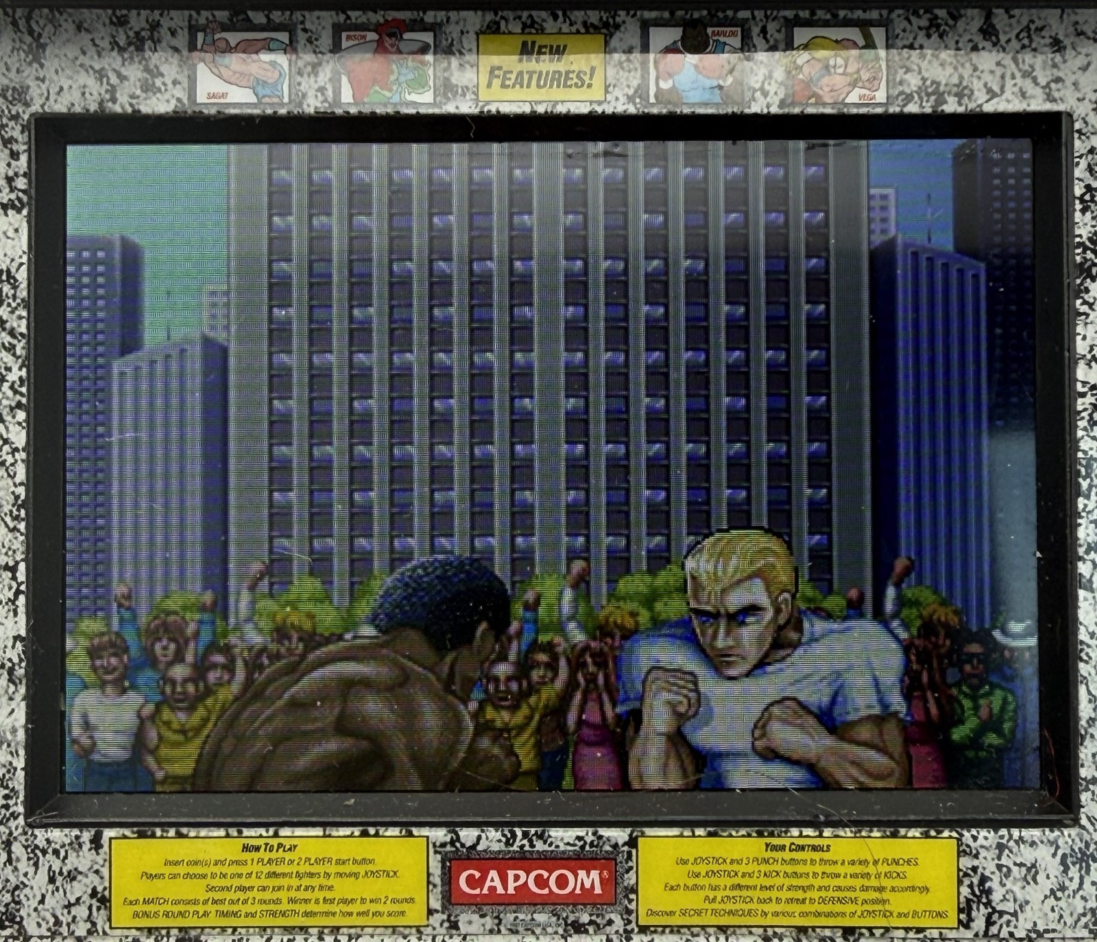 My Arcade Capcom Street Fighter II Champion Ed. Micro Player Retro Arcade