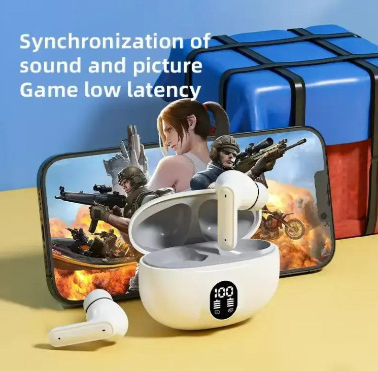 Wireless Head Phone Bluetooth Sports Earbud for all device