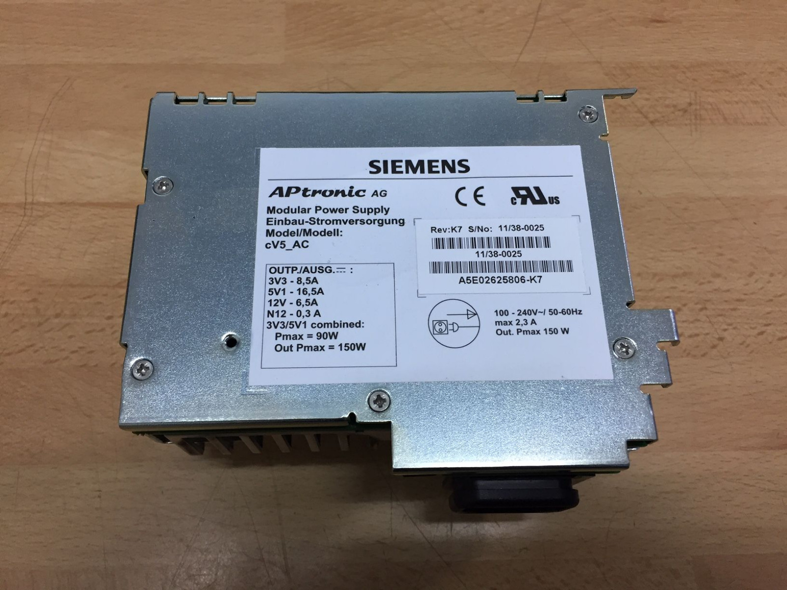 Siemens Modular Power Supply A5E02625806 Simatic PC 627 pc 677