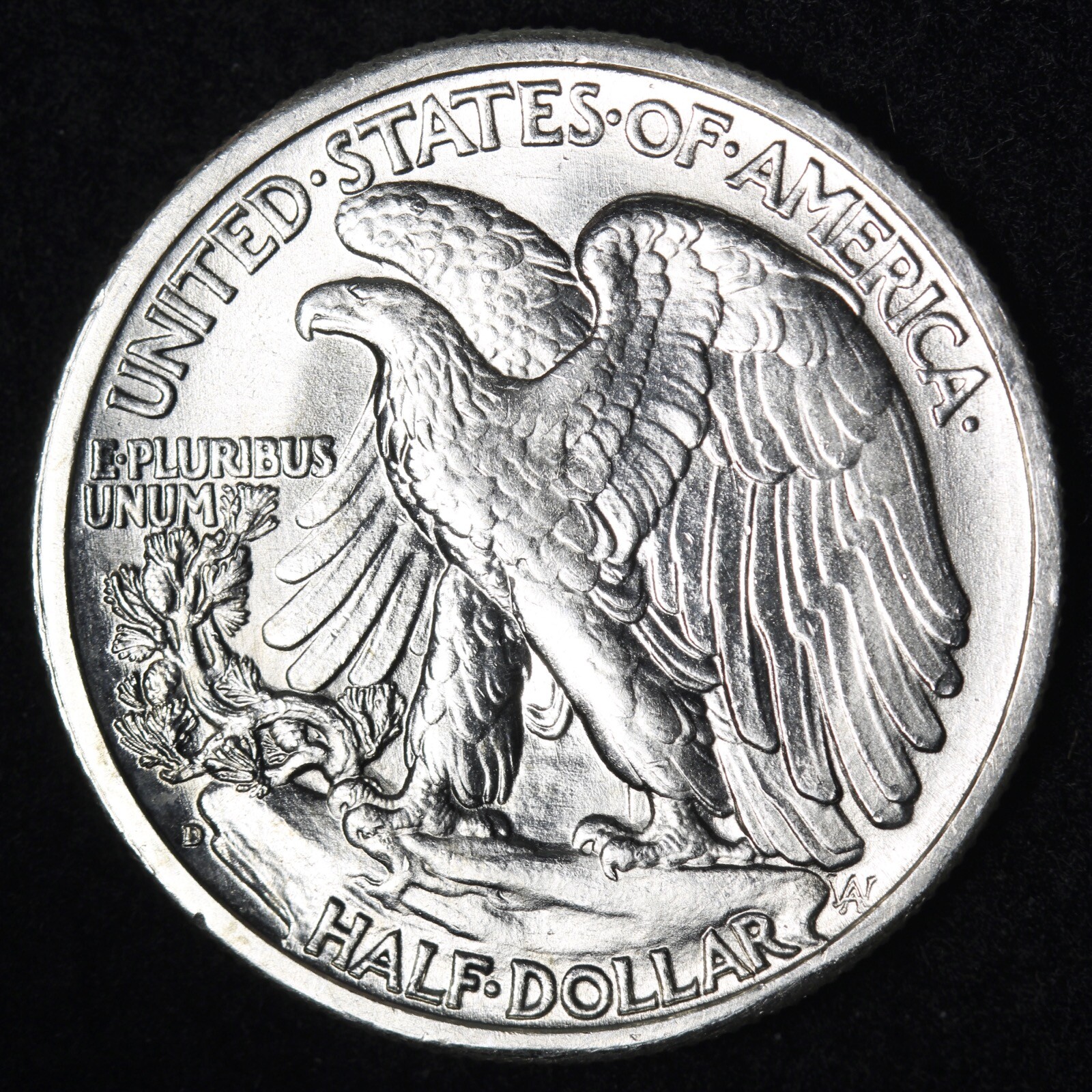 BU 1942-D Walking Liberty SILVER Half Dollar UNCIRCULATED UNC MS