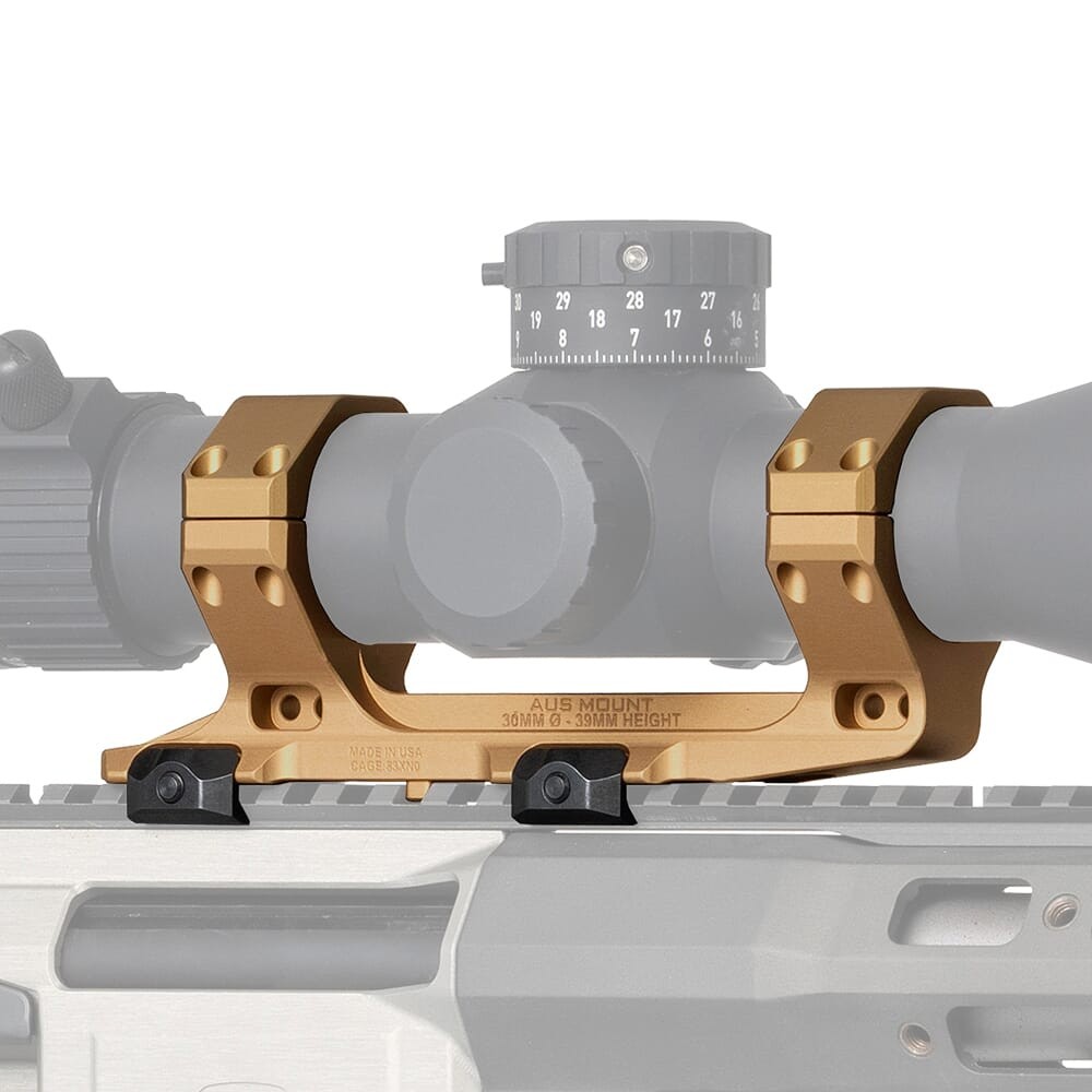 Reptilia AUS 35mm 1.54" FDE Anodized Scope Mount 100-158