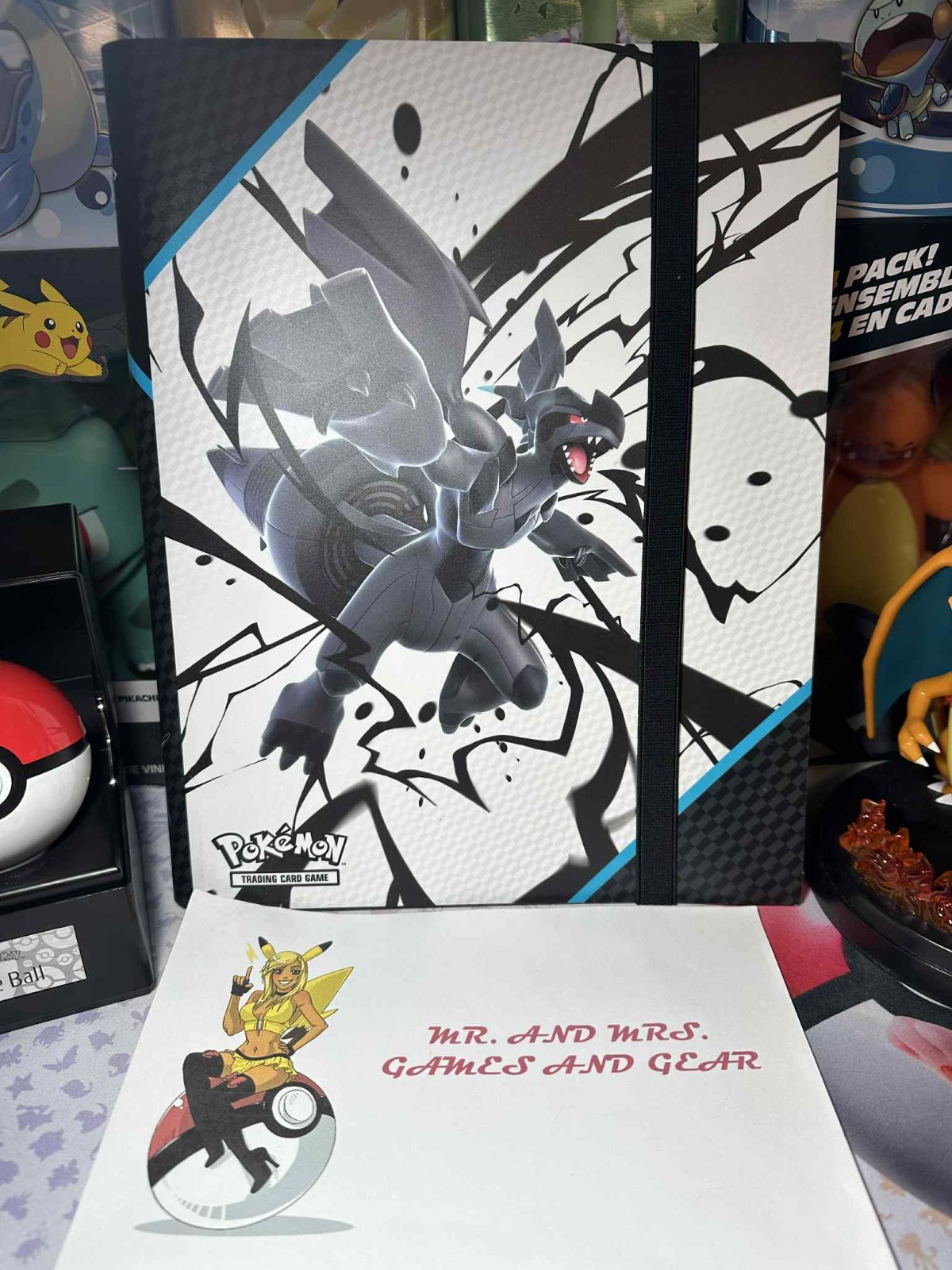 Brand New Pokemon Black Bolt Collection Binder Zekrom Premium Binder Only