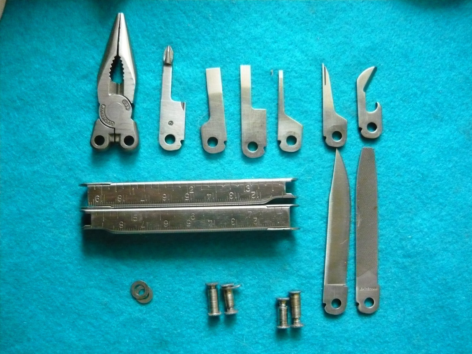 **Parts from Original Leatherman Tool PST Stainless: 1 Part for repairs or mods*