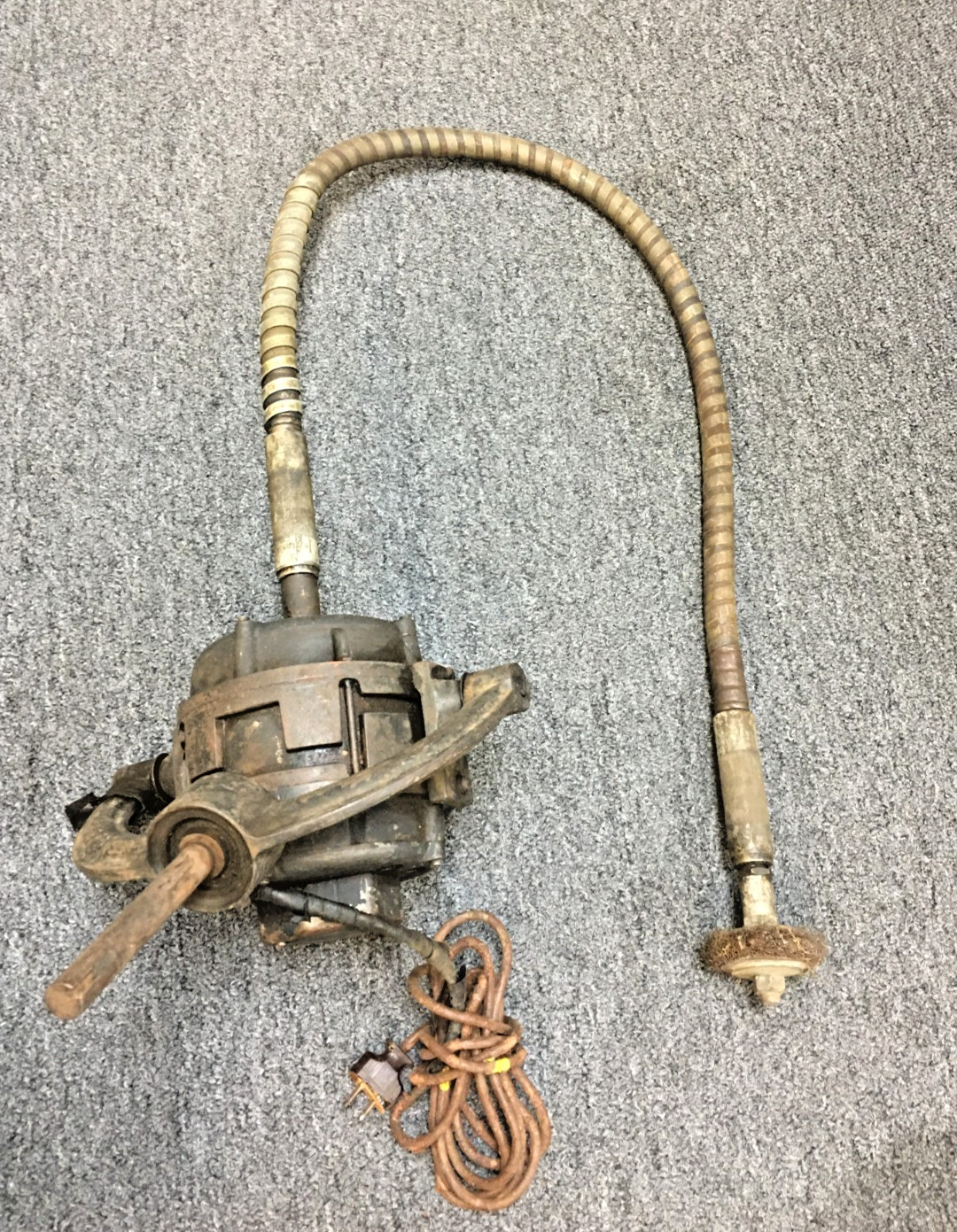 VALLEY BUFFER TYPE 1-1/22 S, HP 1/4, 4FT LONG BUFFER GRINDER, TURNS ON, USA