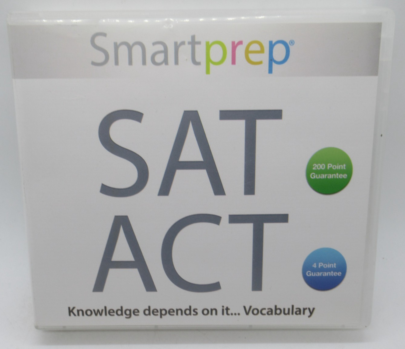 SMARTPREP: SAT ACT 2014 - TEST PREP & ADMISSIONS 4-DISC PC CD-ROM SOFTWARE, WIN/