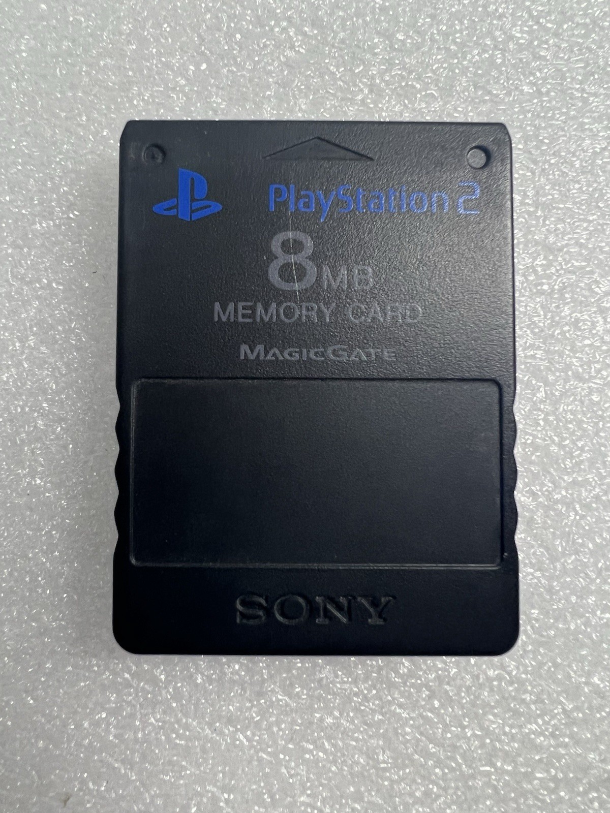 Official OEM Sony Playstation 2 PS2 8MB Magicgate Memory Card SCPH-10020 Black