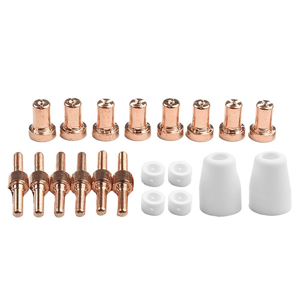Complete 20PCS Consumables for Plasma Cutters like For PT31 and For CUT40