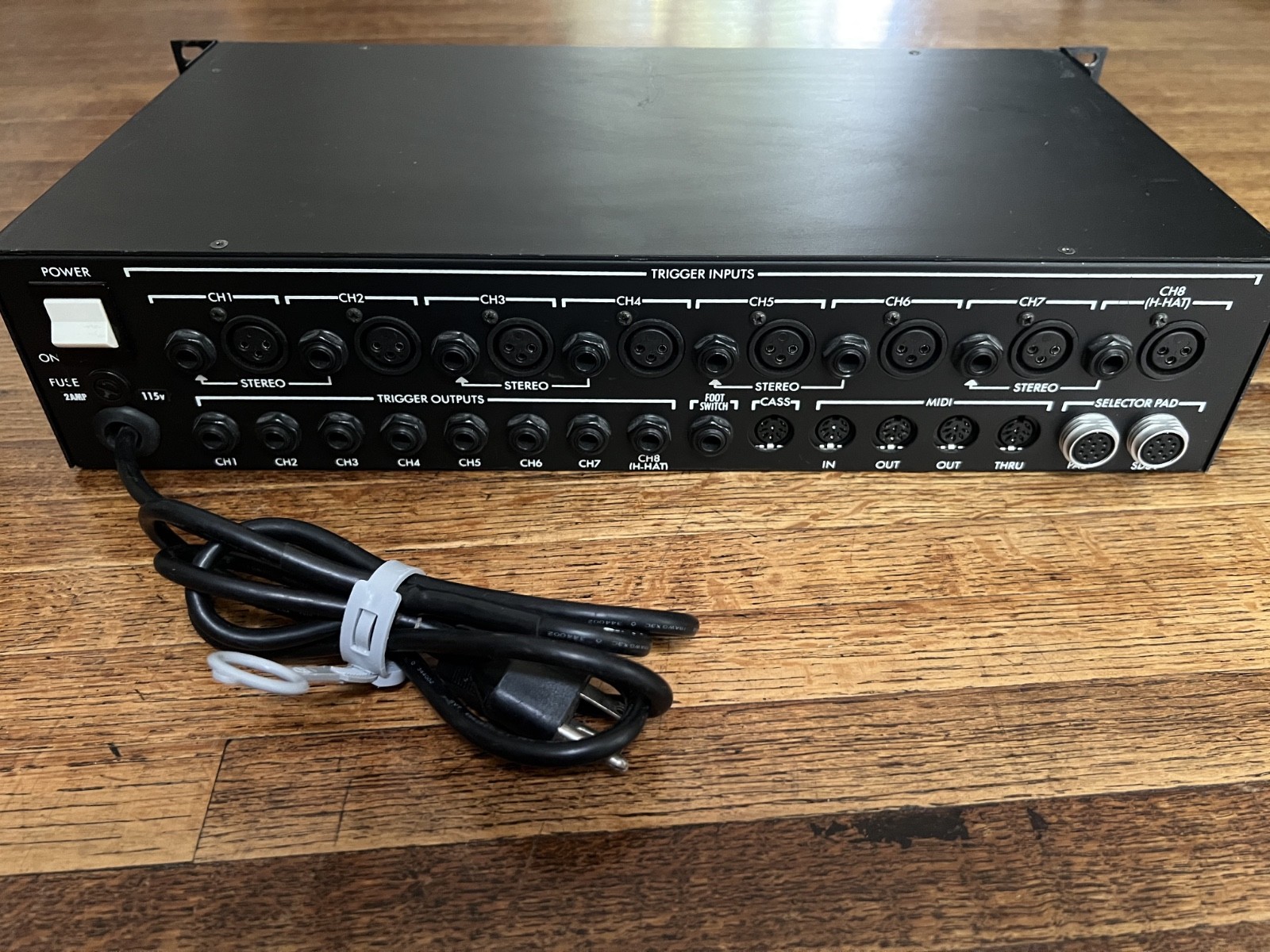 RARE 1980s Simmons MTM 8-Channel MIDI-Trigger-MIDI Signal Processor