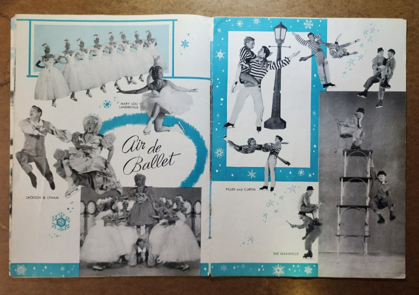 Vtg 1953 ICE CAPADES Program - Ice Skating / Figure Skating