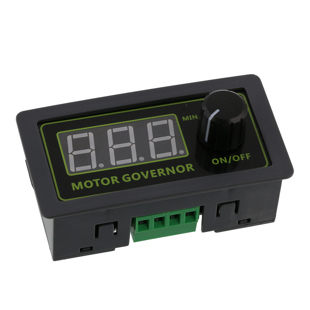 DC 7-30V Digital Display PWM DC Motor Speed Controller 7A 200W with Encoder Knob