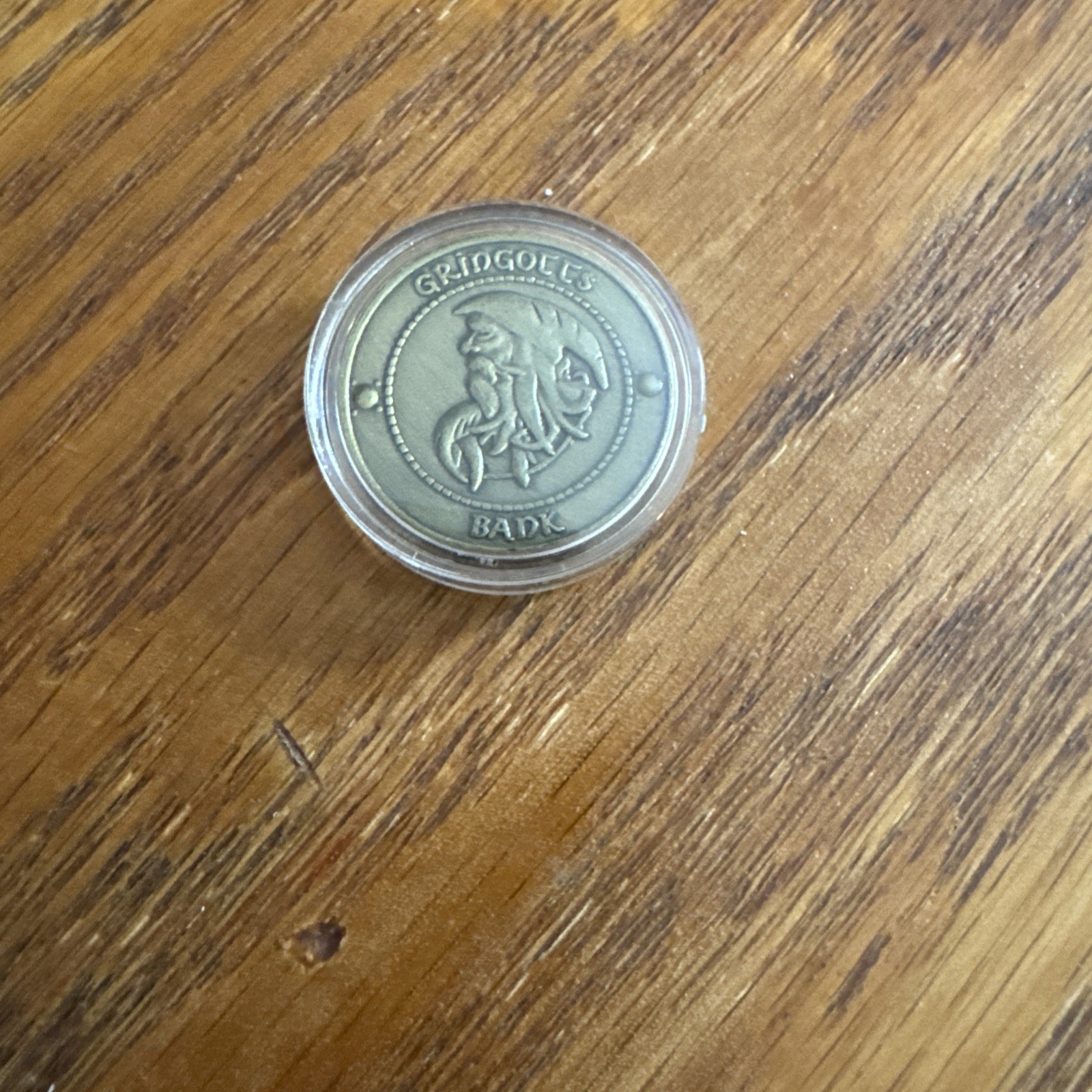 Harry Potter Gringotts Bank Galleon Coin Metal Small Prop