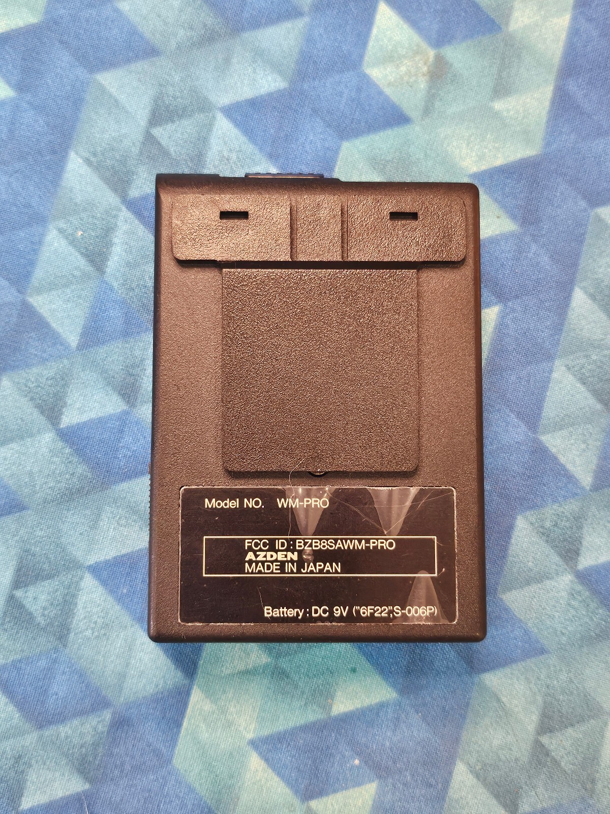 Wireless Microphone Azden WM-PRO - Used - Includes Lav & OTE Mic - Tested OK